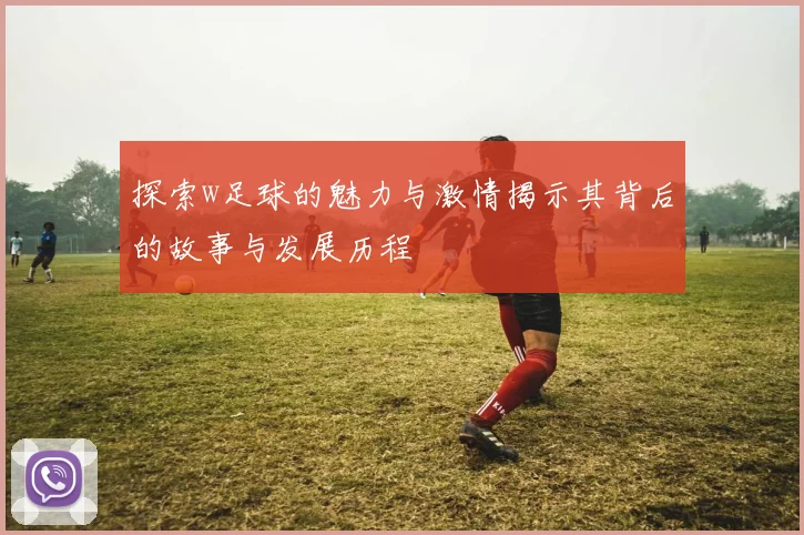 探索w足球的魅力与激情揭示其背后的故事与发展历程